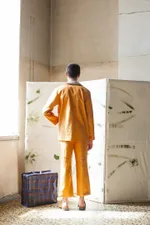 Брюки Soeurs Embroidered Houses Suit