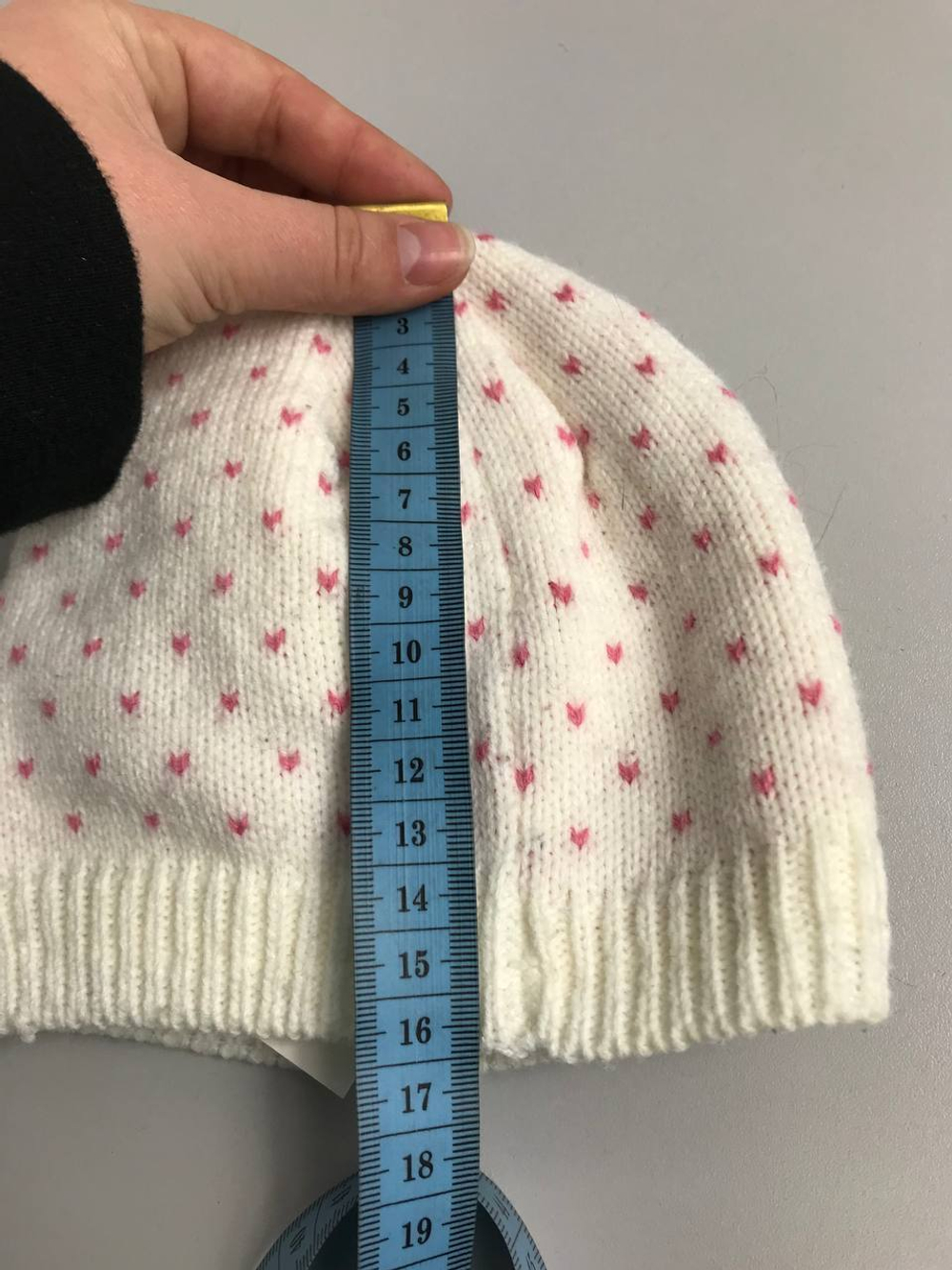 Шапочка нежная на 3/6 месяцев