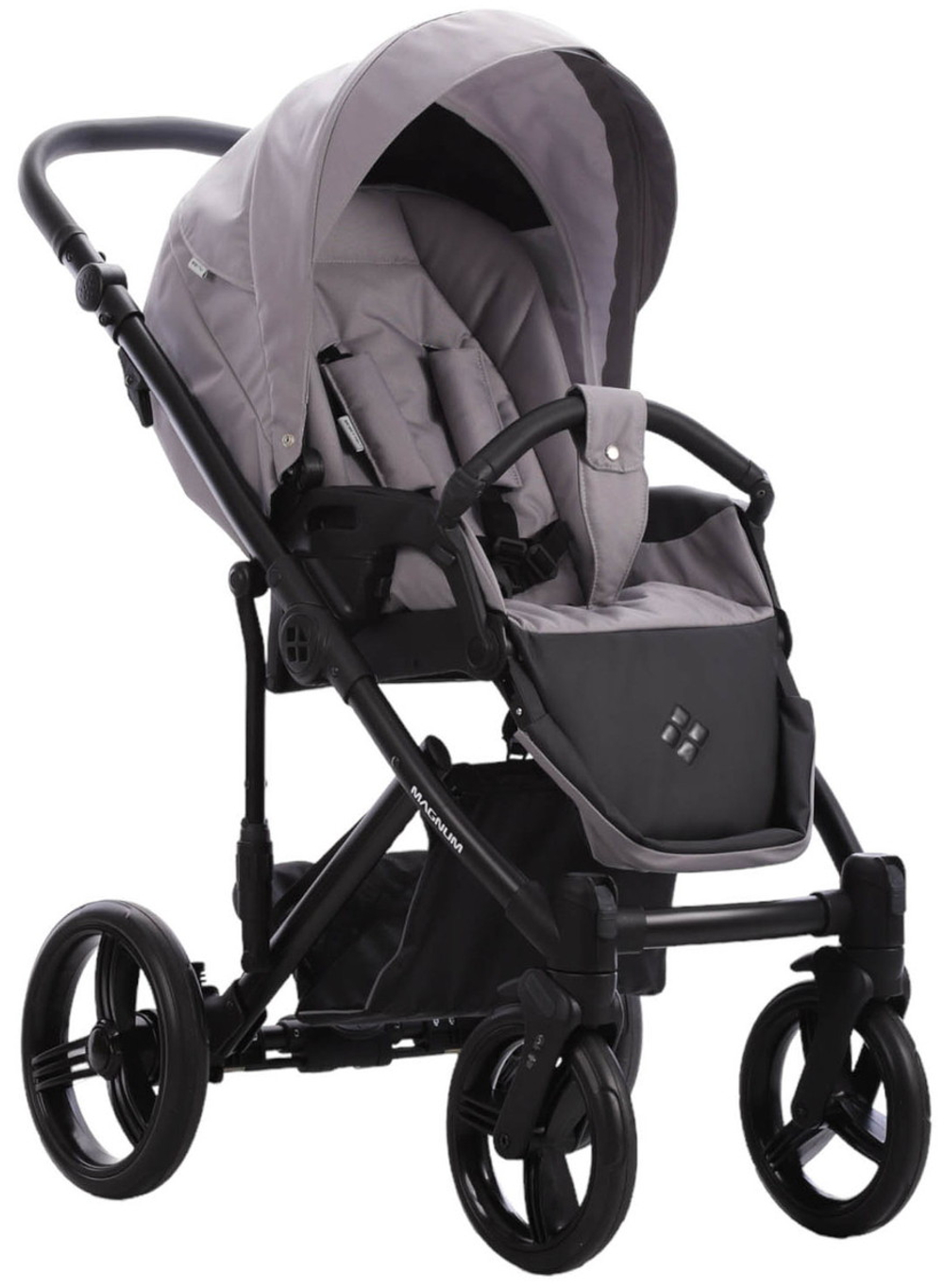 Детская коляска Bebetto Magnum Light 2 в 1 02 св.серый