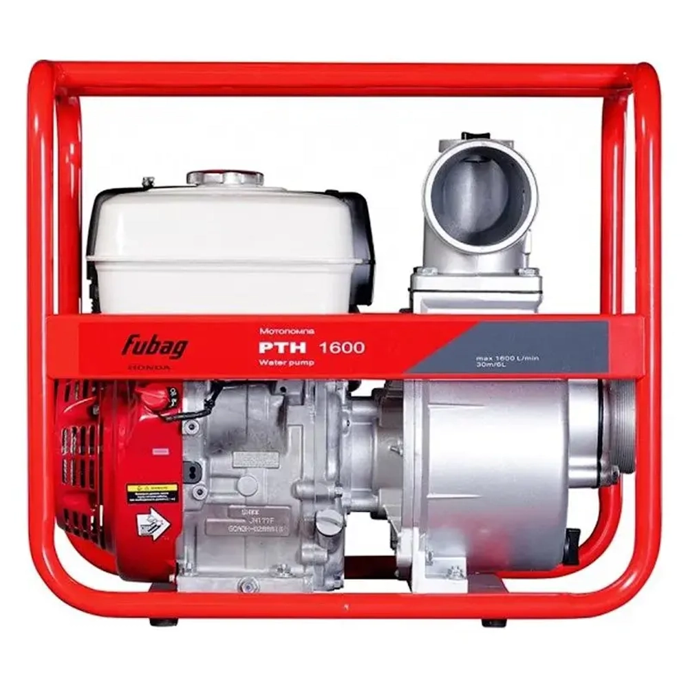 Мотопомпа для чистой воды Fubag PTH 1600, 568709