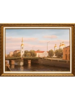 Картина маслом Никольский собор Бирюков