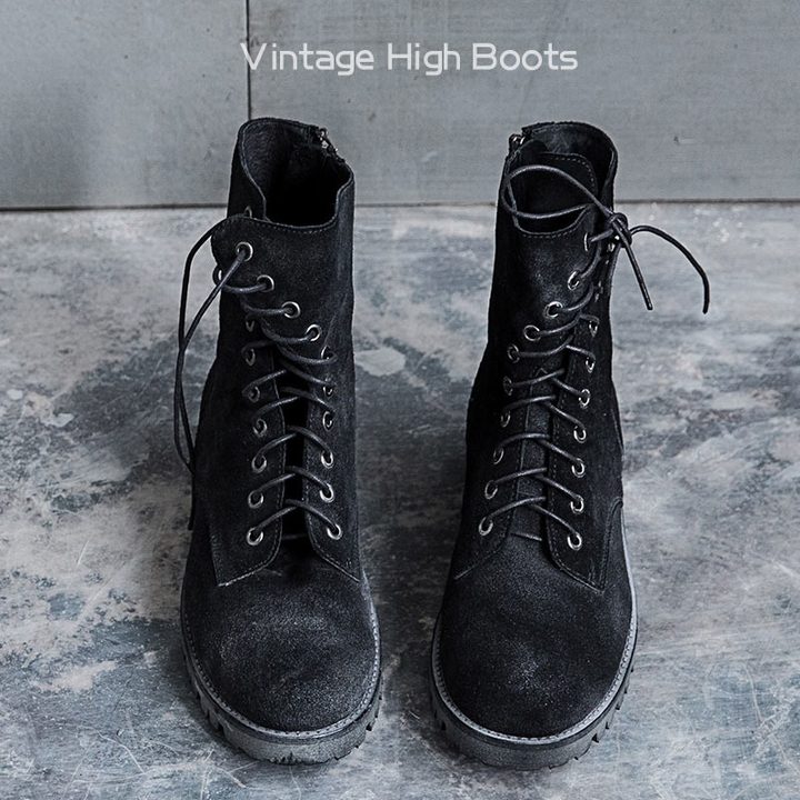 Ботинки «Vintage high»