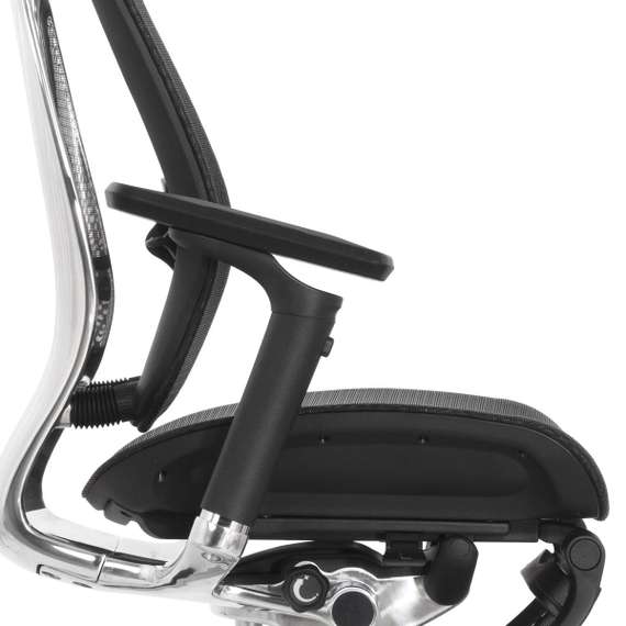 Кресло EXPERT 2 SPRING RSPM 01 (сидение MAX с поднож, подлокотн 6D(360), сетка чёрн/каркас чёрн)