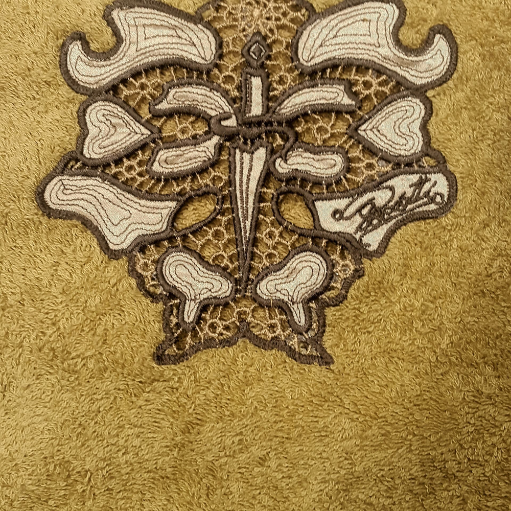 Халат махровый Cesare Paciotti Libellula золотой