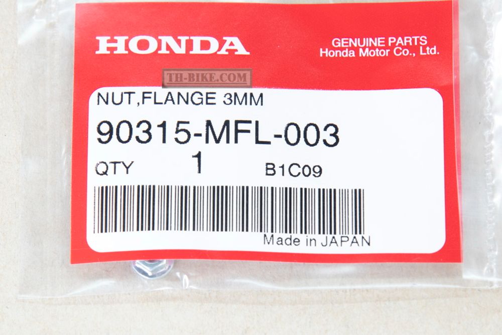 90315-MFL-003. NUT, FLANGE, 3MM