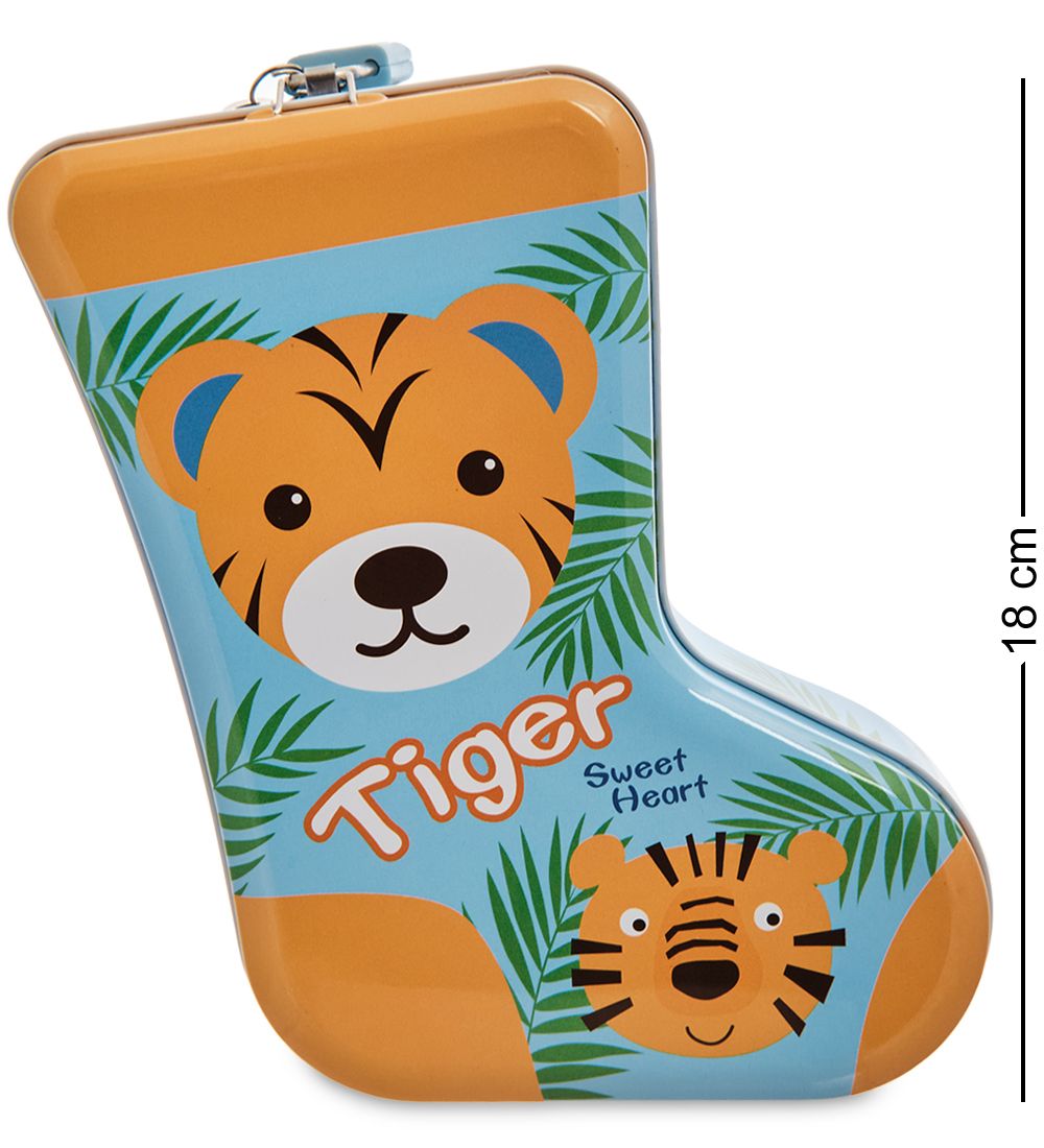 BX- 56/1 Металлическая копилка «Сапожок»