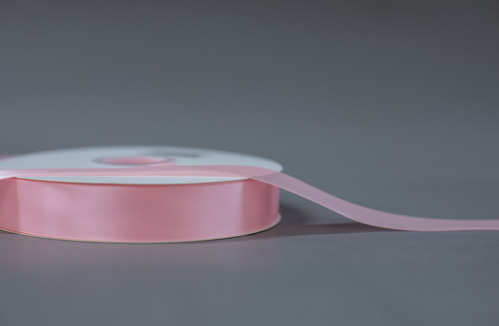 Лента CYDDH133 атласная розовая 2,5 см.*100 ярдов