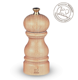 Мельница для соли 12 см Peugeot Paris светло-коричневая Франция гарантия