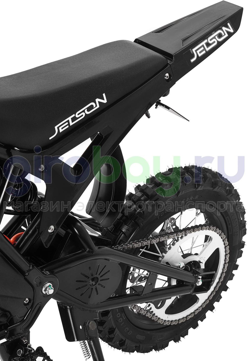 Электропитбайк Jetson MAGNUM 1000W (48V/25Ah) - Чёрный фото №16