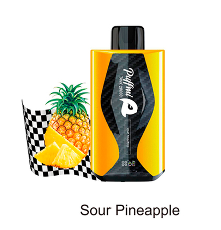 Puffmi Tank Sour pineapple (Кислый ананас) 20000 затяжек 20мг (2%)