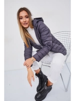 Куртка стеганая с капюшоном легкая