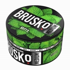 Бестабачная смесь для кальяна BRUSKO, 250 г, Мята, Medium (M)