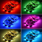 Светодиодная лента RGB с пультом, "Светодиодная полоса" SMD5050, YYC-5050RGB - 2, 3, 4, 5 метров