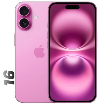 Смартфон Apple iPhone 16 256 ГБ (Розовый | Pink)