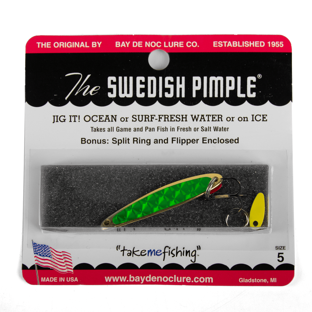 Блесна Bay de Noc Swedish Pimple #5 (48мм, 9.3гр)