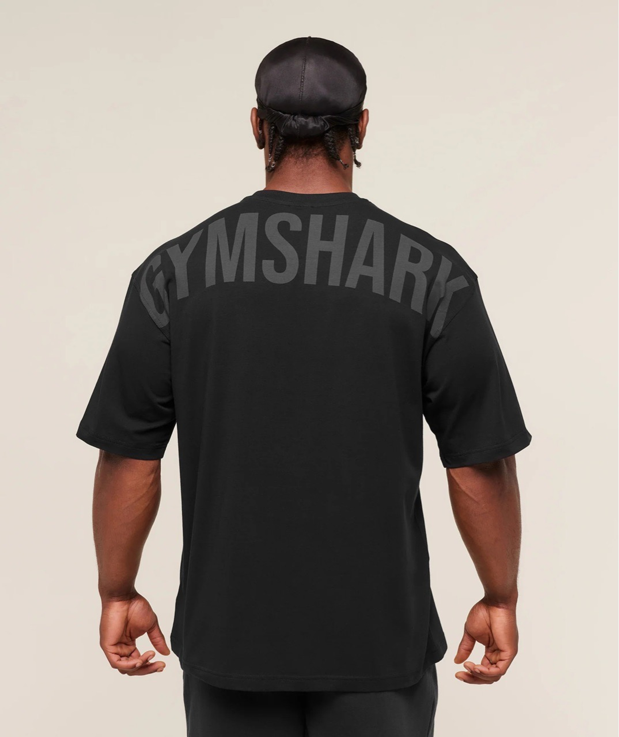 Футболка GYMSHARK Power T-Shirt Blackout