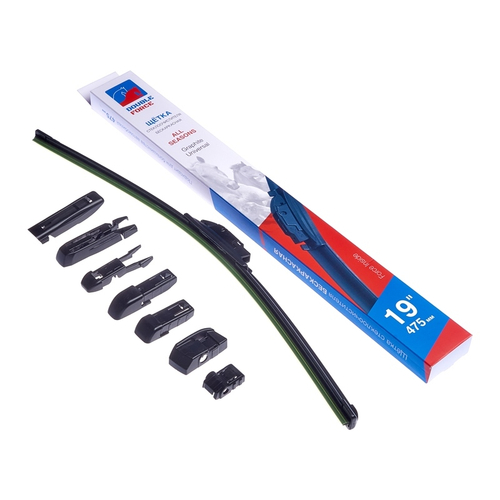 Щетка стеклоочистителя бескаркасная Double Force 475 мм (19") DFF19