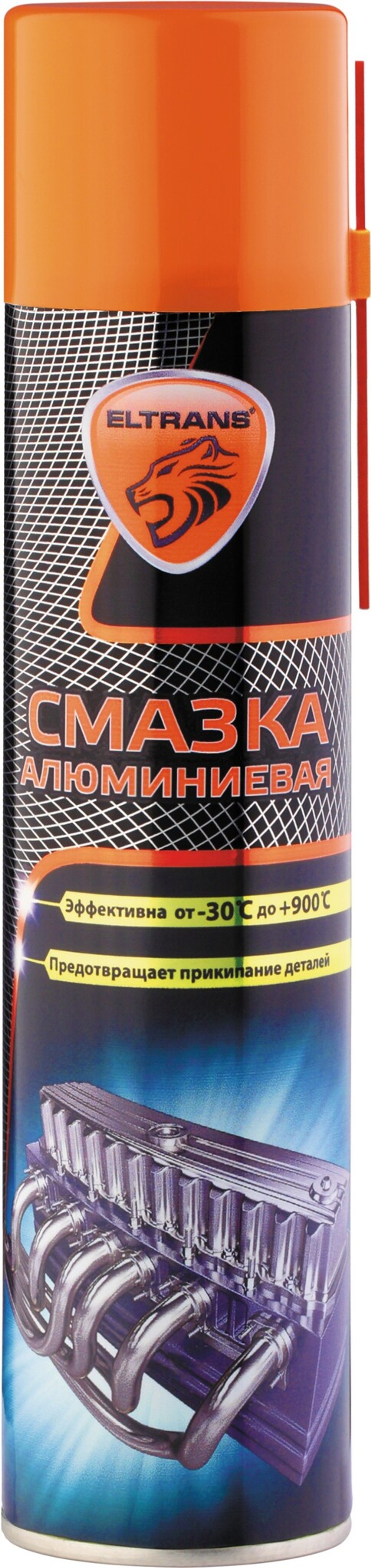 (ELTRANS) Смазка алюминиевая для высоких температур 400 мл /16