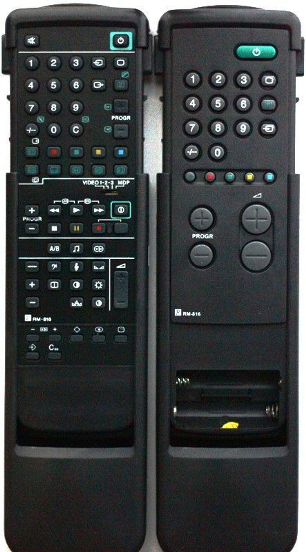 Пульт для телевизора Sony RM-816. Двусторонний