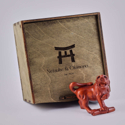 Нэцкэ Тигр с палкой