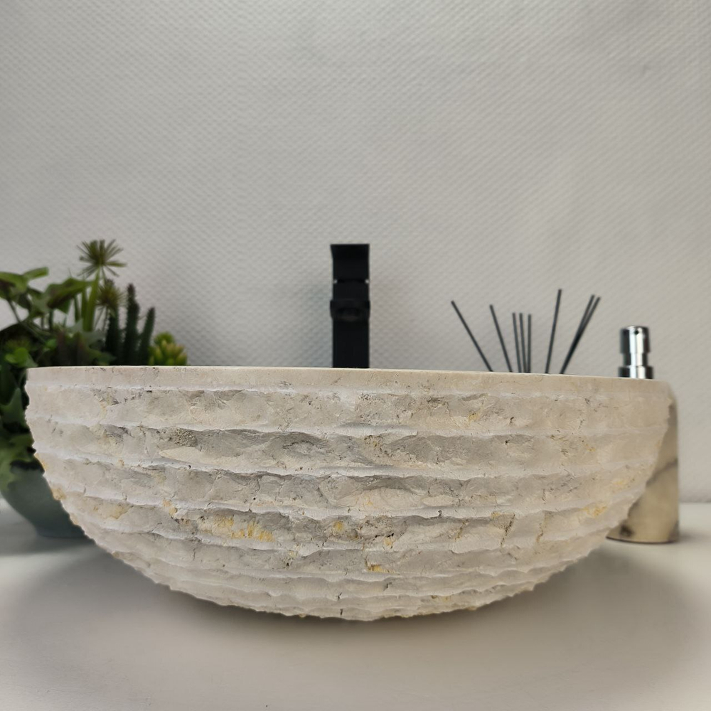 Раковина из мрамора Bowl Cream Marmo BM-62919 45*45*15 97