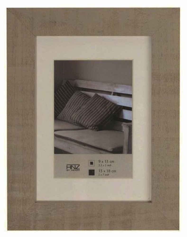 HENZO 80684 30x40/20x28 (паспарту) Driftwood дерево (коричневый) ф/рамка