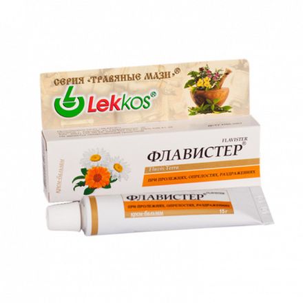 Крем-бальзам "Флавистер" при пролежнях, опрелостях, раздражениях