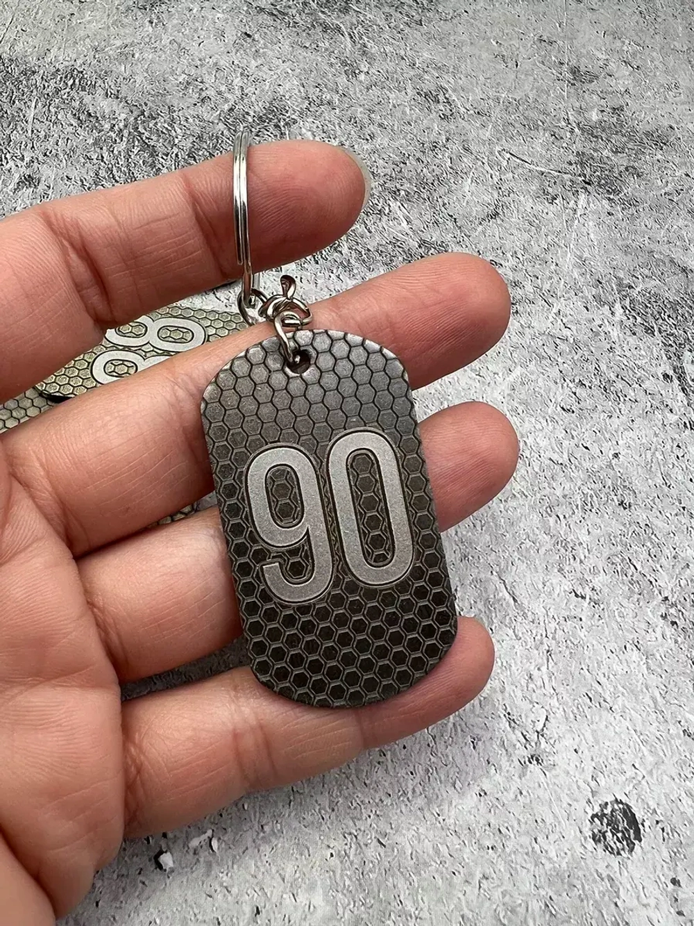 Номерки на ключи металлические 86-90