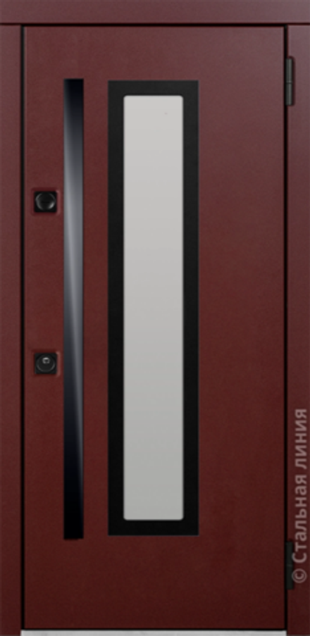 Лерес (Марсала RAL 3032/Белый RAL 9003) Leres