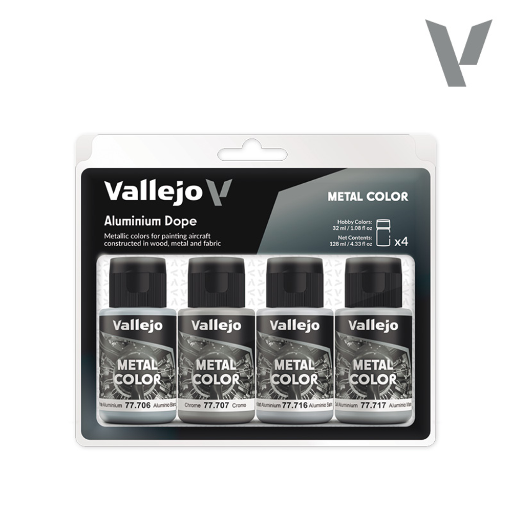 Metal Color Set: Aluminium Dope Metal Color Set: Aluminium Dope