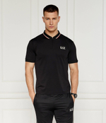 Поло EA7 - черный(6DPF17 PJ27Z)