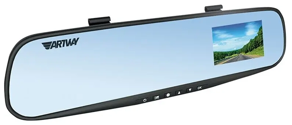 Видеорегистратор-зеркало ARTWAY AV-610 HD 720p экран 2,4"