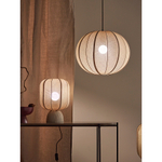 Лампа настольная texture rib, 27х39 см, бежевая