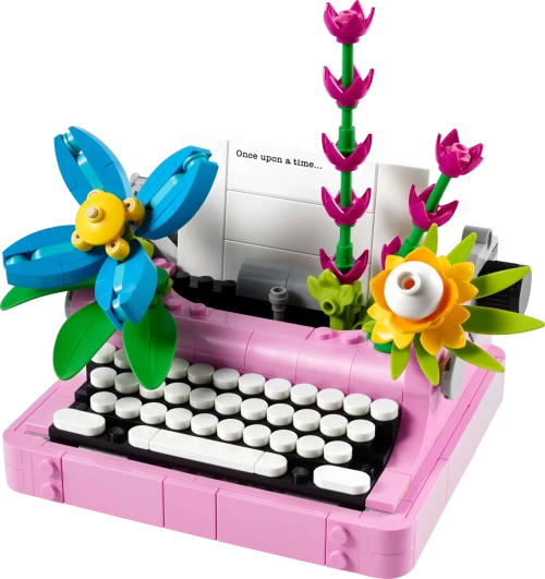 Конструктор LEGO Creator 31169 Пишущая машинка с цветами, 3в1