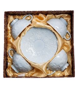 Pavone AS-05 Чайный набор на 4 перс. «Лаце Росса»