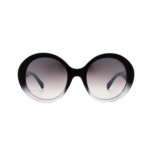 Очки EXENZA ALTEDO P02 круглые черные глянецевые прозрачные