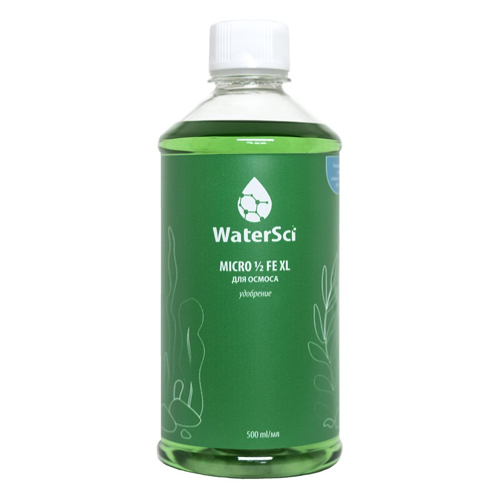 WaterSci Micro 1/2 Fe XL, 500 ml. Микрокомплекс для осмоса - особо тщательный уход