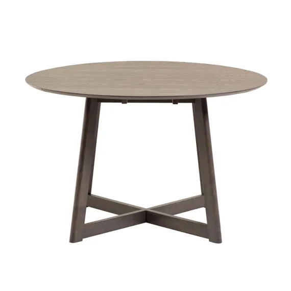 Стол раскладной Maryse Ø120-70 см, темный