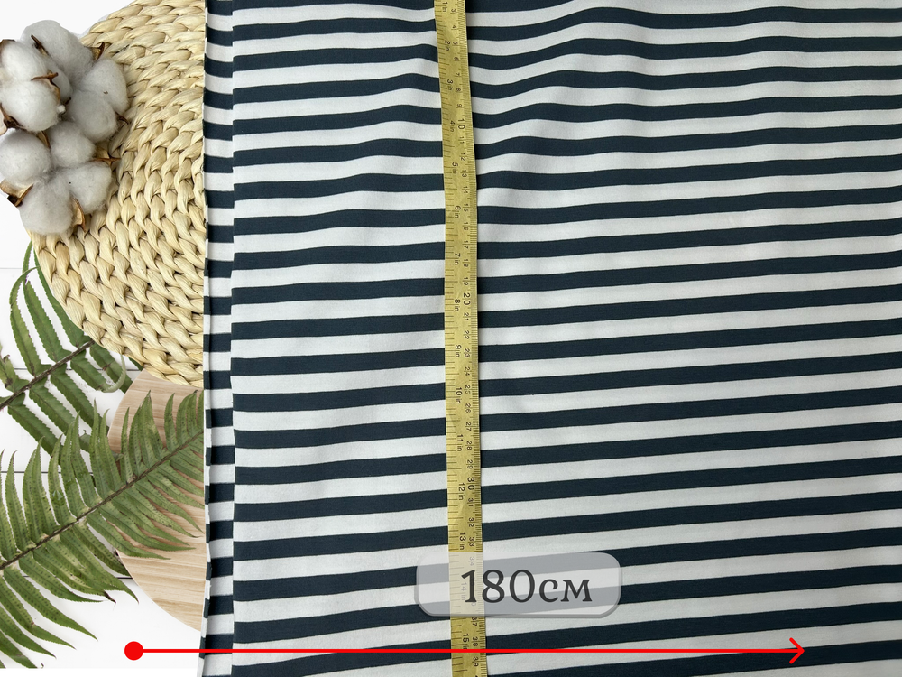 Кулирка с лайкрой ПОЛОСКА ФУМЕ