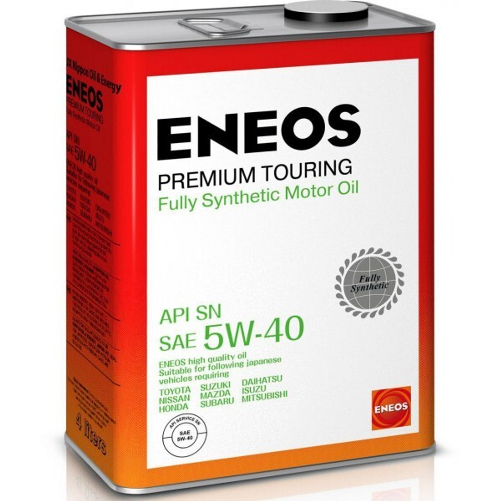 Масло моторное ENEOS 5W-40 Premium Touring синтетическое 4 л