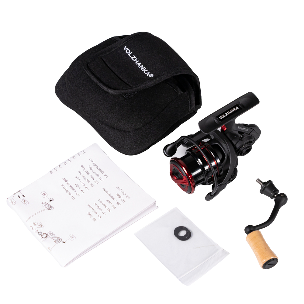 Катушка "Volzhanka Pro Sport Micro Game 1010 PE " (11+1 подш) 0.10мм/120м