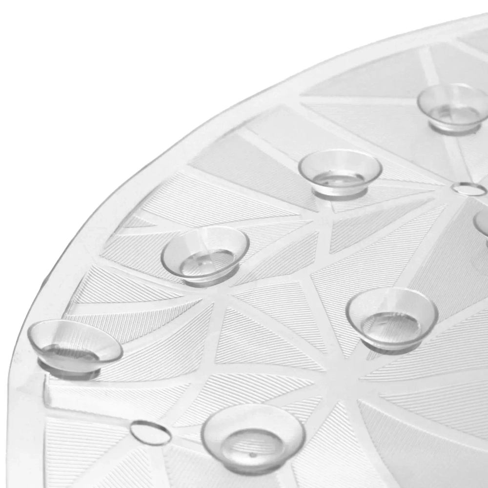 Коврик в ванну 68х38"Милана» серый