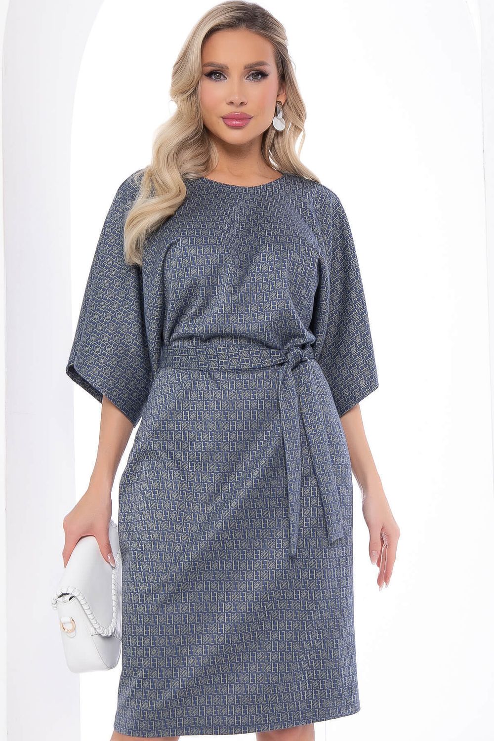 Платье "Наоми" (джинс) П9003 LT Collection (Акция)