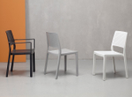 Стул пластиковый Scab Design Emi, лен