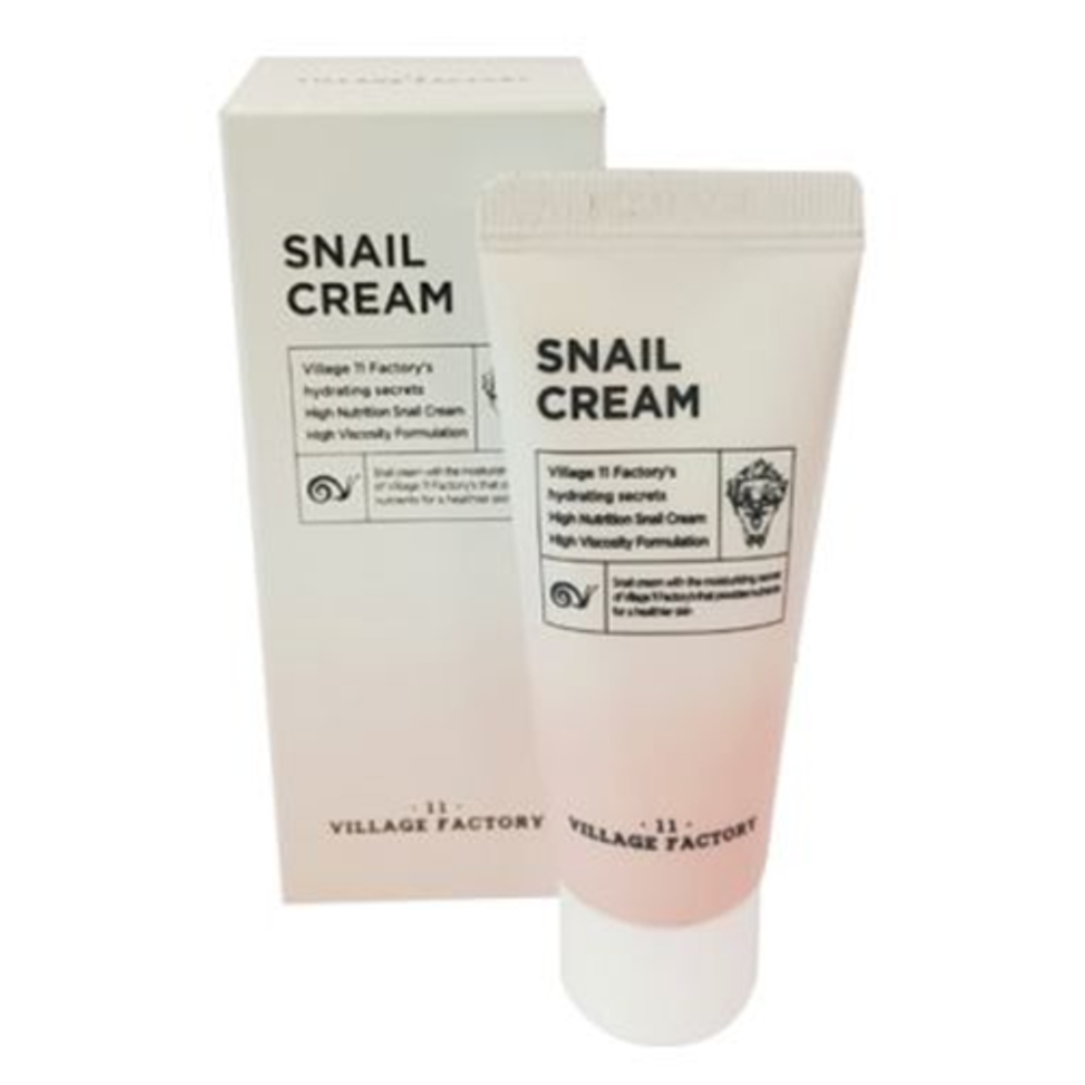 Village 11 Factory ВВ-крем увлажняющий с экстрактом муцина улитки - Snail cream, 20мл