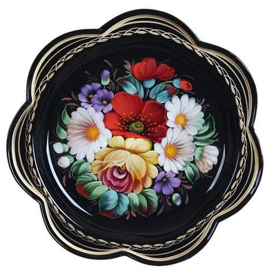 Zhostovo metal tray A1D180526443