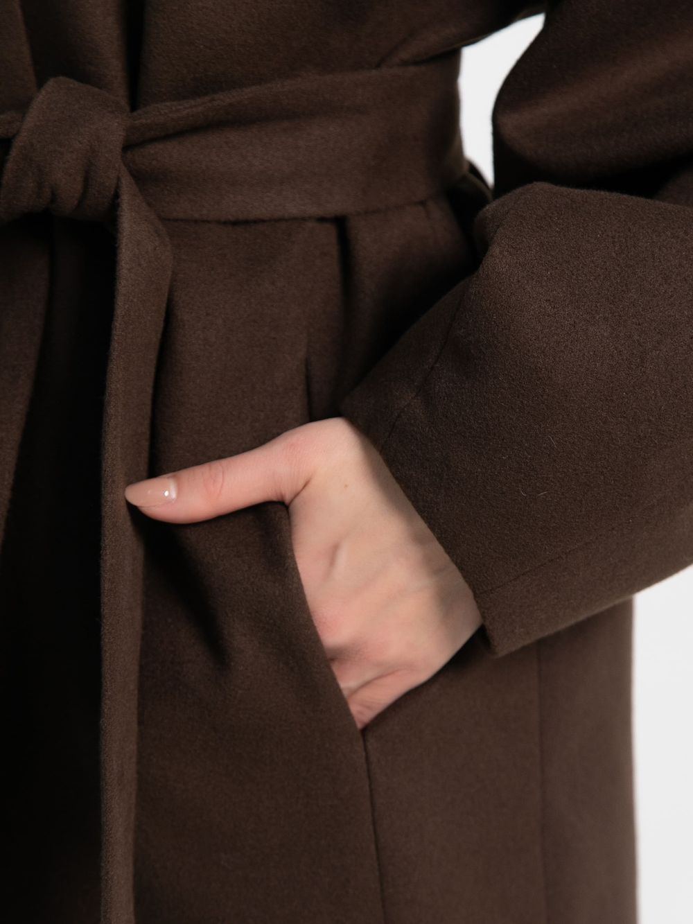 Пальто Мелания (горький шоколад) Б15185-5М LT Collection