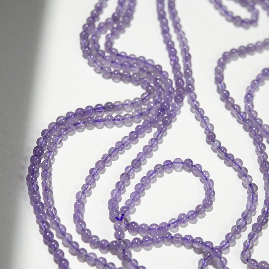 Аметист лавандовый, шар, 3,3мм