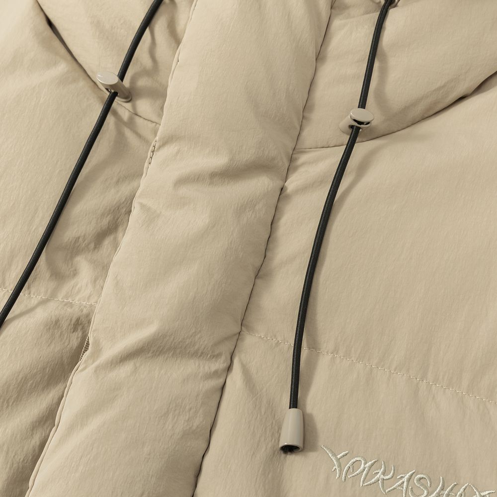 Пуховик Ymkashix HTF Logo песочный