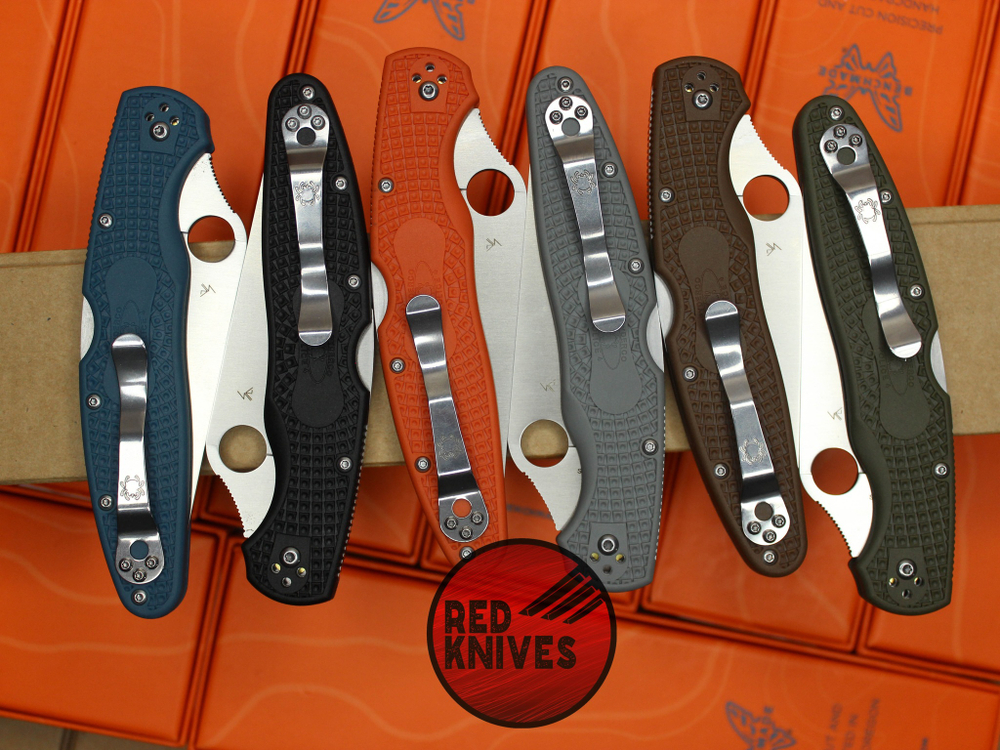 Нож Spyderco Police LTW - черная рукоять A+++